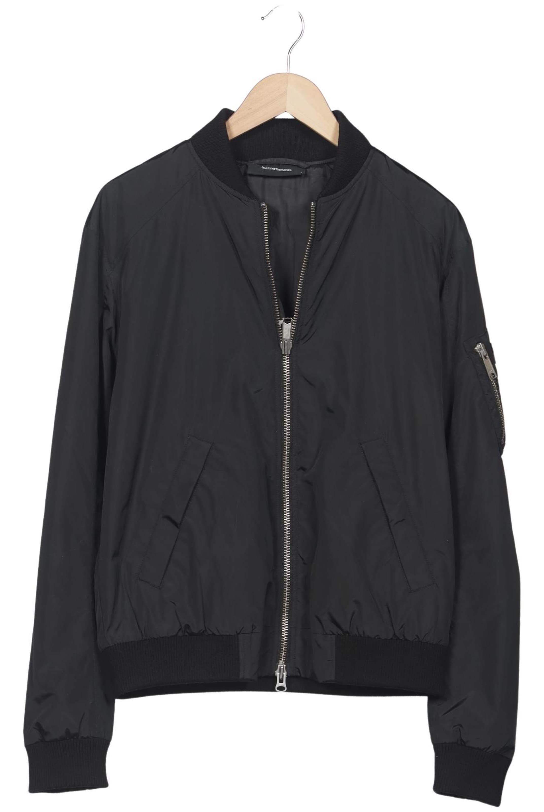 PEAK PERFORMANCE Jacket & Coat in L in Black: front