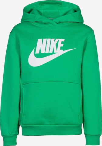 Nike Sportswear Sweatshirt 'Club FLC' in Green: front