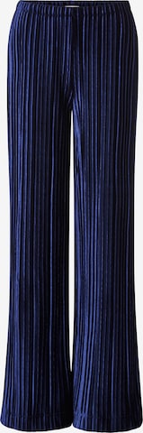 Rich & Royal Wide leg Pants in Blue: front