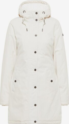 DreiMaster Vintage Λειτουργικό παλτό σε λευκό: μπροστά