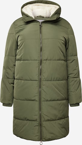 Veste mi-saison 'Hilde' ABOUT YOU Curvy en vert : devant