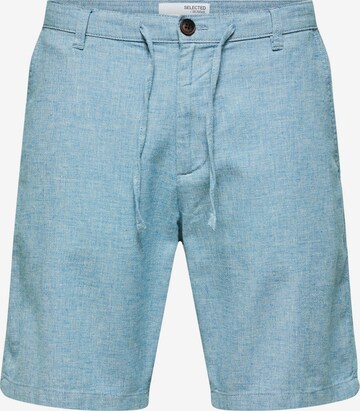 SELECTED HOMME Chino 'Brody' in Blauw: voorkant