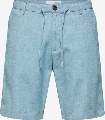Pantalon 'Brody' SELECTED en bleu : devant