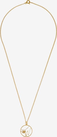 Fräulein Wunder - Colar em ouro: frente