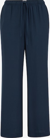 WE FashionWide Leg/ Široke nogavice Hlače - plava boja: prednji dio