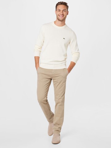 LACOSTE - Ajuste regular Jersey en beige