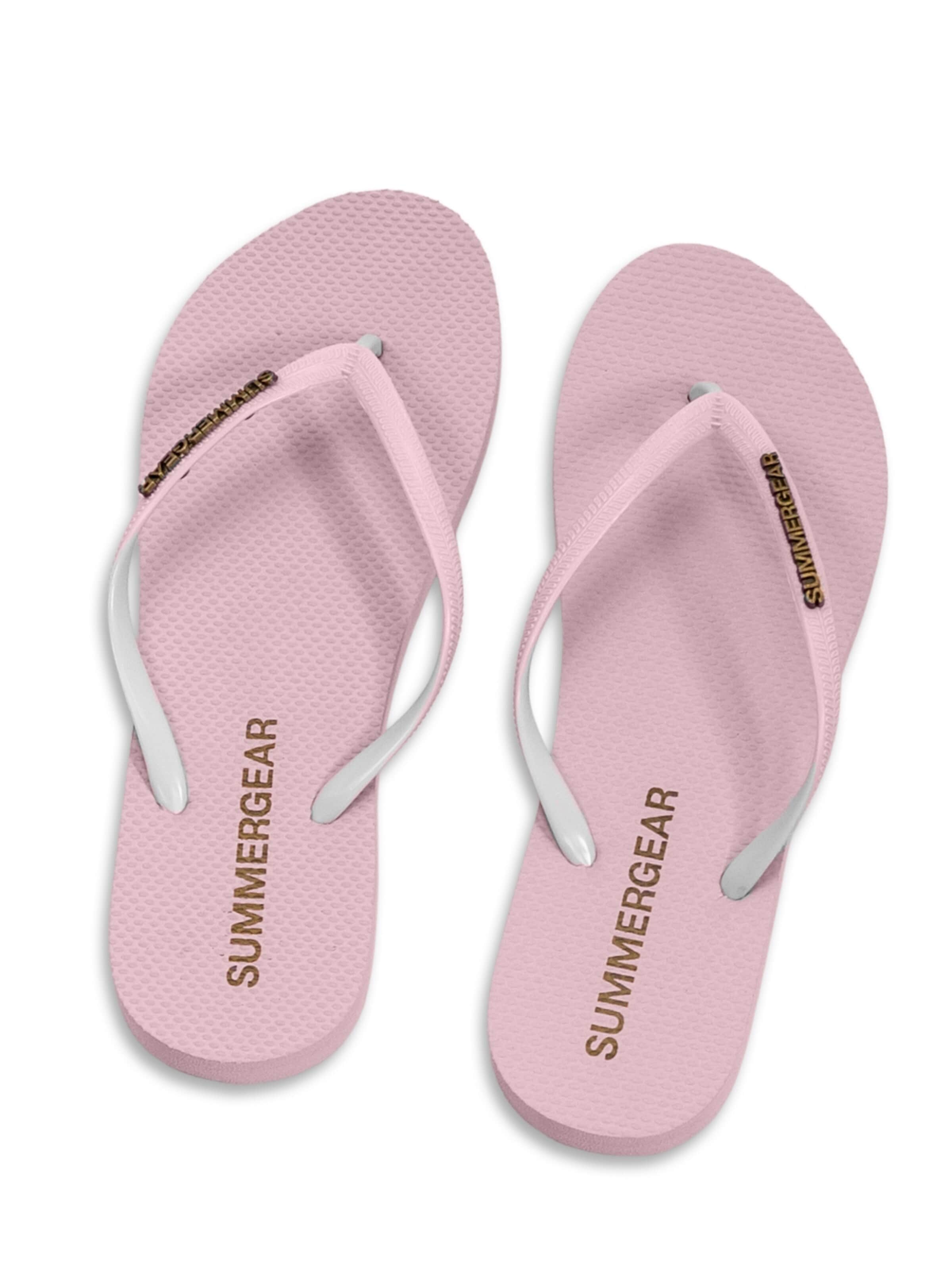 SummerGear Teenslipper 'Slim Fit' in Roze