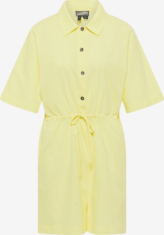 DreiMaster Vintage Jumpsuit in Yellow: front