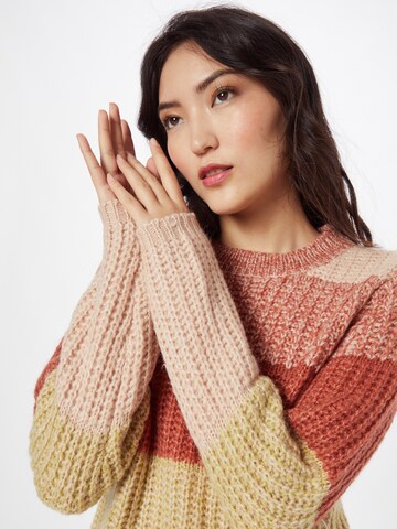 PIECES Sweater 'PCEna' in Mixed colors