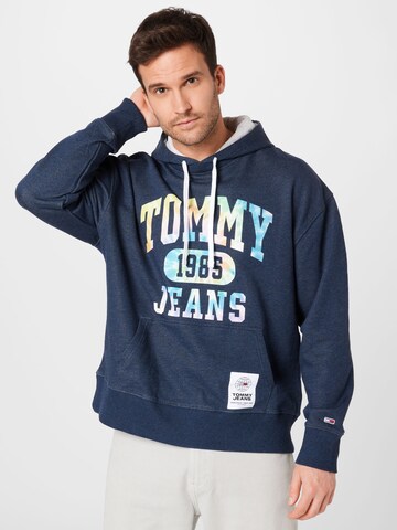 Tommy Jeans Sweatshirt in Blau: predná strana