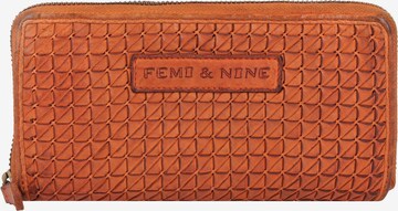 Greenland Nature Wallet in Orange: front