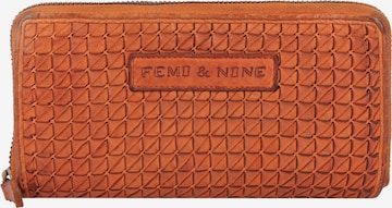 Greenland Nature Wallet in Orange: front