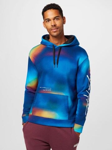 Sweat-shirt HOLLISTER en bleu : devant