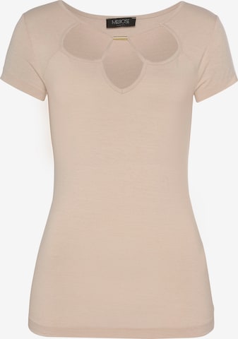 MELROSE Shirt in Beige: predná strana