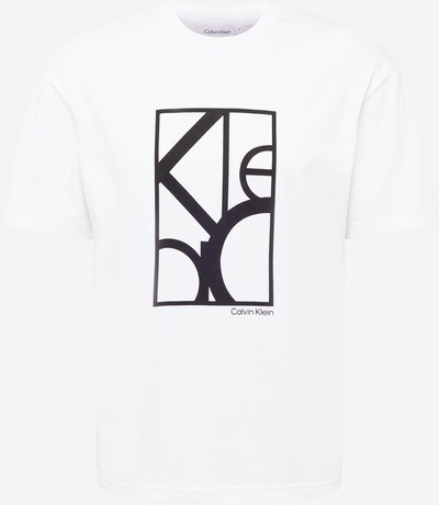 Calvin Klein T-Shirt in schwarz / weiß, Produktansicht
