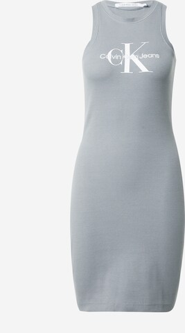 Robe Calvin Klein Jeans en gris : devant