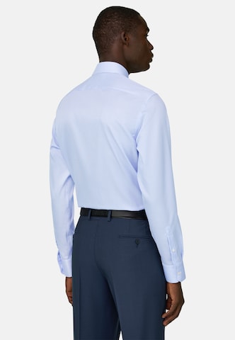 Coupe slim Chemise Boggi Milano en bleu