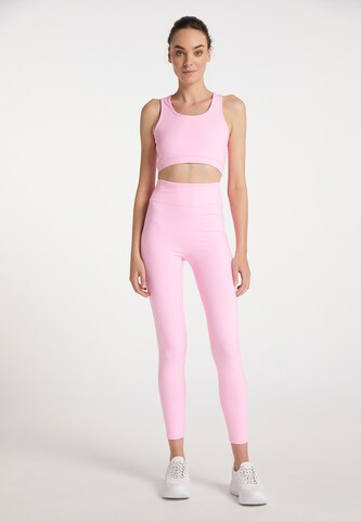 myMo ATHLSR - Skinny Pantalón deportivo en rosa