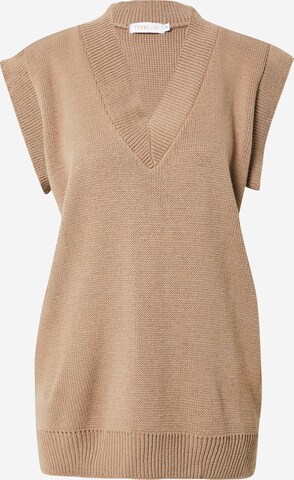 Femme Luxe Sweater 'KORI' in Brown: front