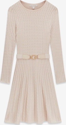 GUESS Knitted dress 'HANA' in Beige: front