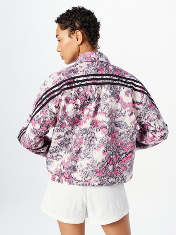 ADIDAS SPORTSWEAR Athletic Jacket 'Future Icons' in Pink