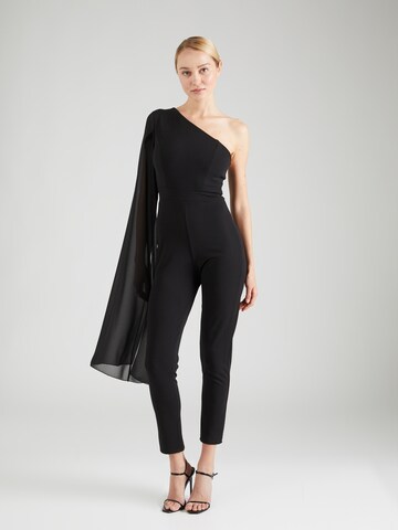 WAL G. Jumpsuit 'LOURA' in Zwart: voorkant