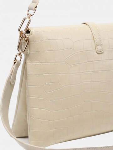 Borsa a mano 'Borsa a mano donna Kassandra Véloure - Poliuretano effetto coccodrillo' di Kassandra in beige