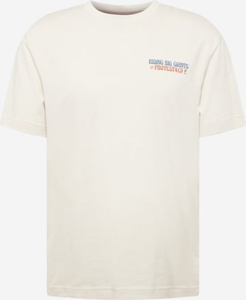 PROTEST Performance Shirt 'TUDRI' in Beige: front