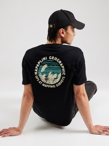 NAPAPIJRI Shirt 'S-VIGNONI' in Black: front