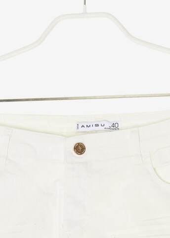 Amisu Jeans-Shorts 30-31 in Weiß