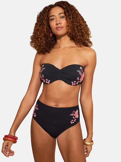 Bikini love & roses di colore abete / rosa / nero, Visualizzazione prodotti