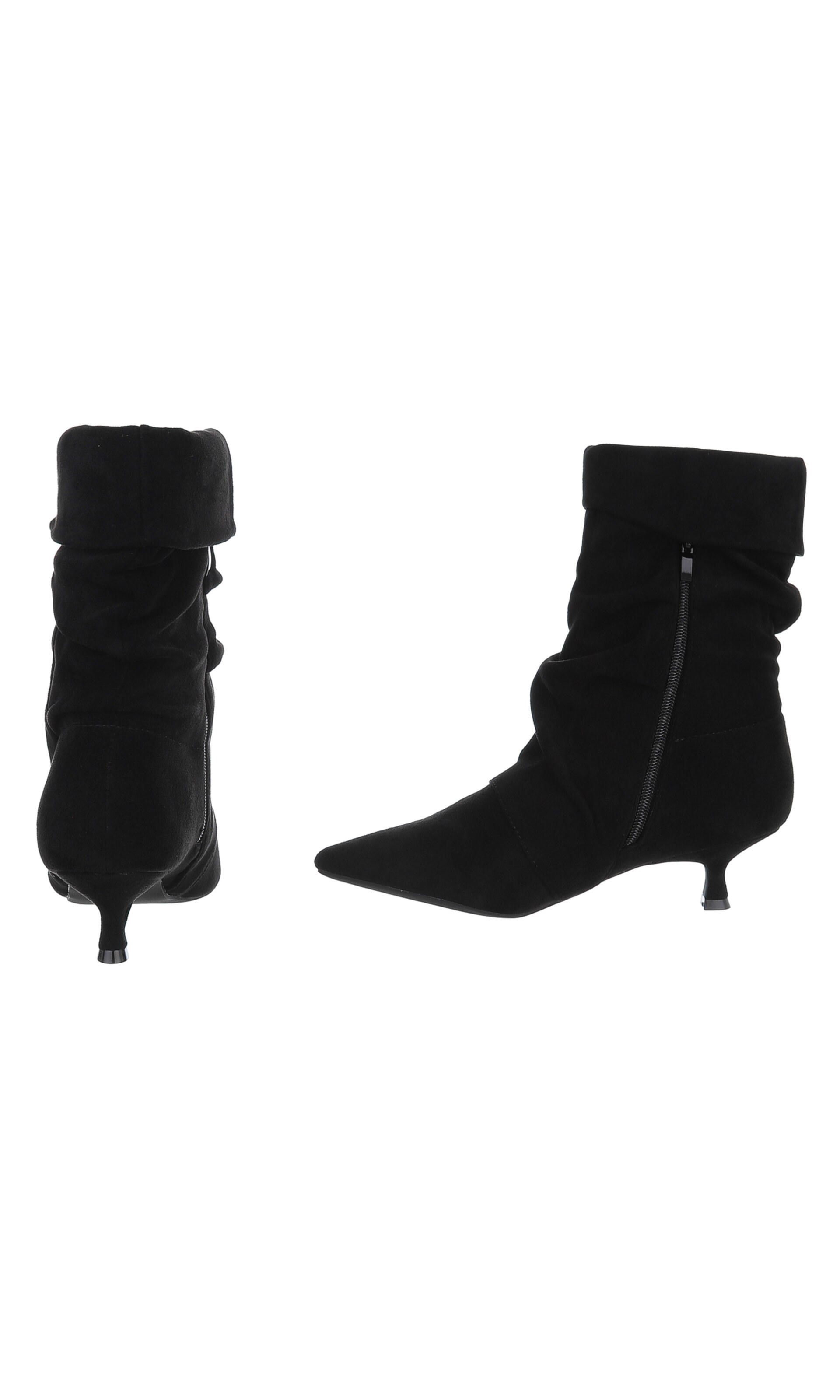 Ital-Design Stiefelette in Schwarz