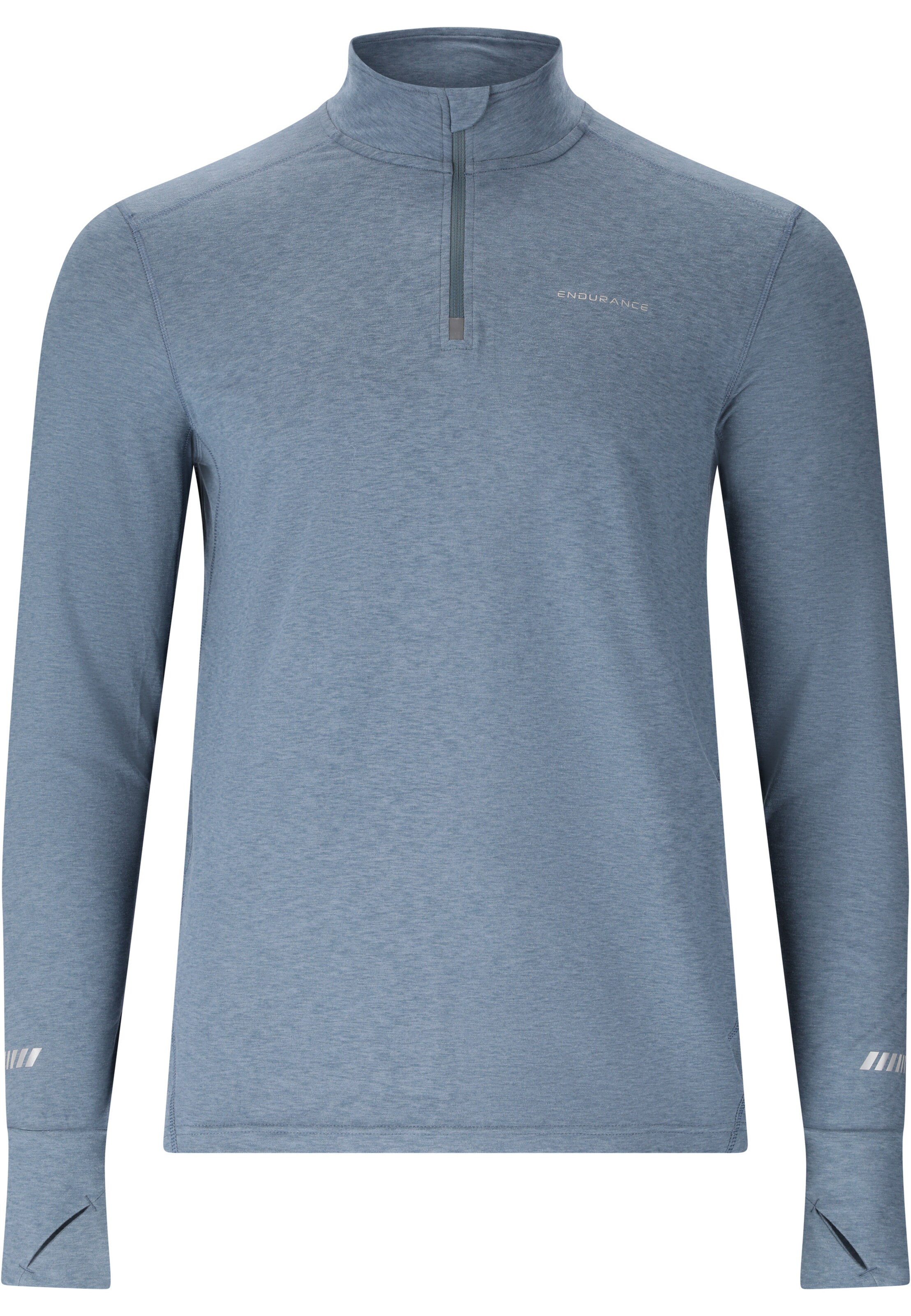 ENDURANCE Midlayer 'Tune' in Blau: Vorderseite