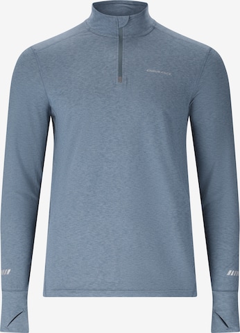 ENDURANCE Midlayer 'Tune' in Blau: Vorderseite