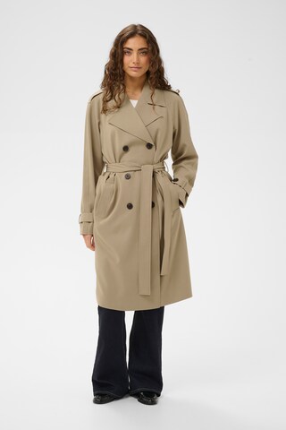 Manteau mi-saison 'CUBindy' CULTURE en beige