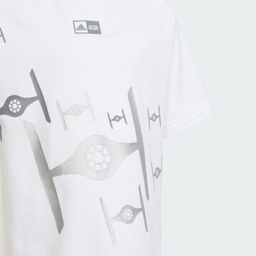 ADIDAS SPORTSWEAR T-Shirt 'adidas x Star Wars Z.N.E.' in Weiß