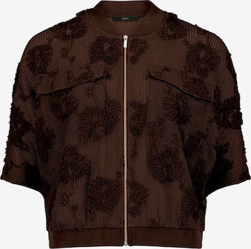 zero Blazer in Braun: Vorderseite