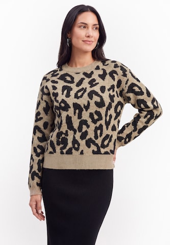 usha BLACK LABEL - Jersey en beige: frente