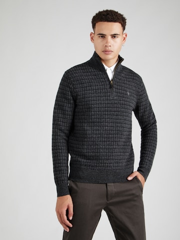Pulover de la Polo Ralph Lauren pe gri: față