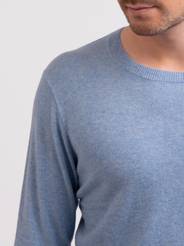 CASH-MERE.CH Pullover i blå