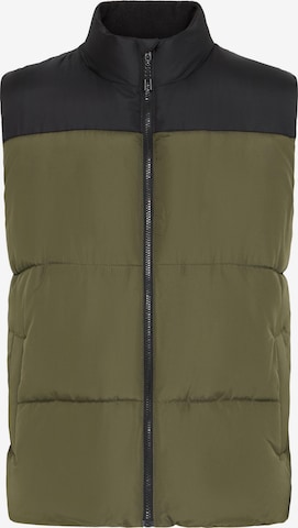 BLEND Weste 'BHElwin' in Grün: Vorderseite