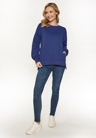 usha BLUE LABEL Sweatshirt in Blauw