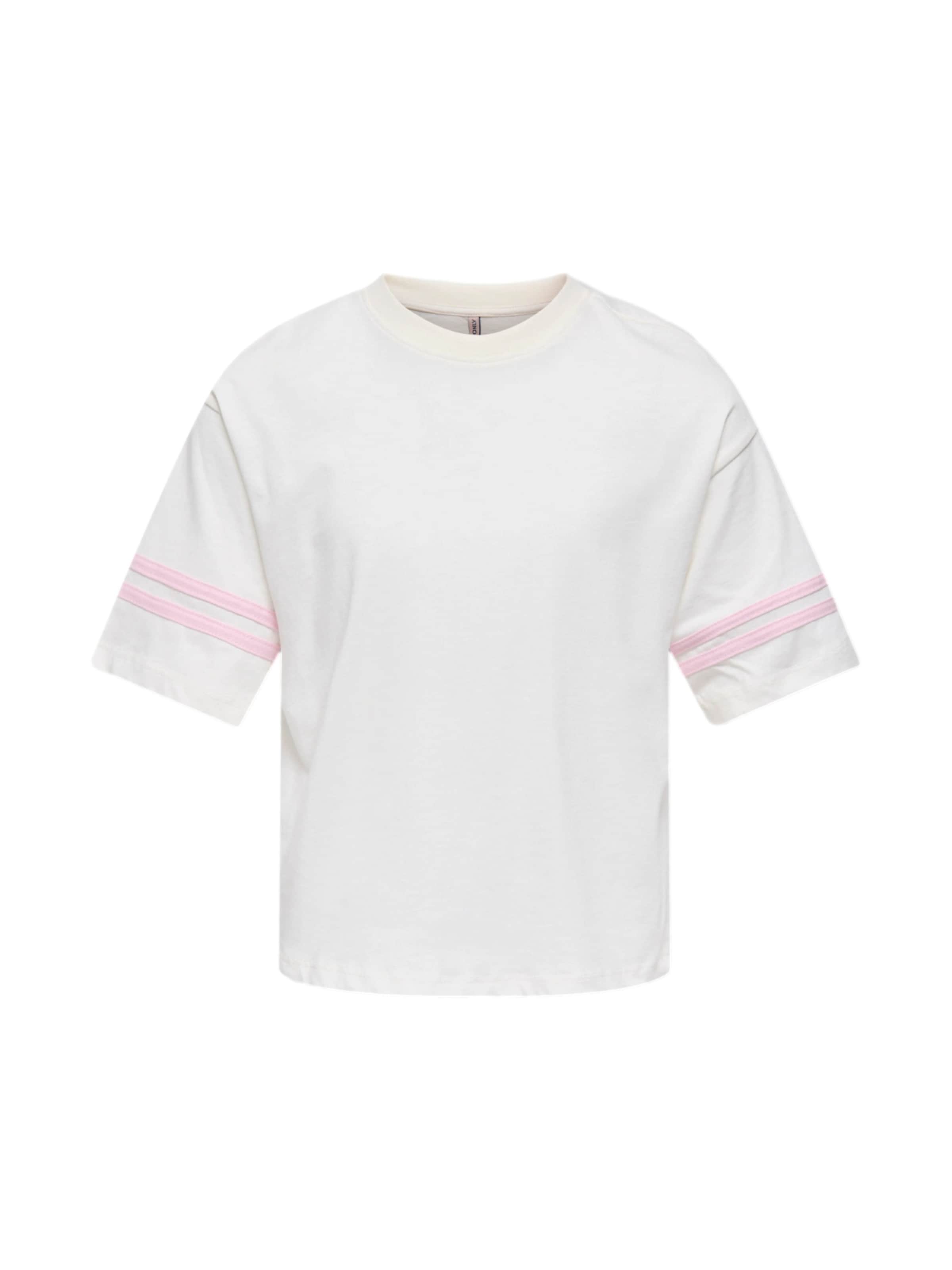 ONLY GIRLS Shirt 'Manlo' in Wit: voorkant