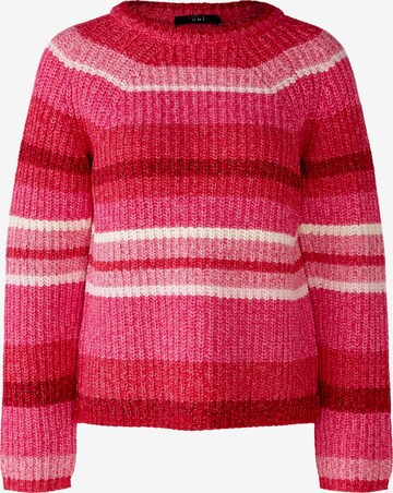 Pullover di OUI in rosa: frontale