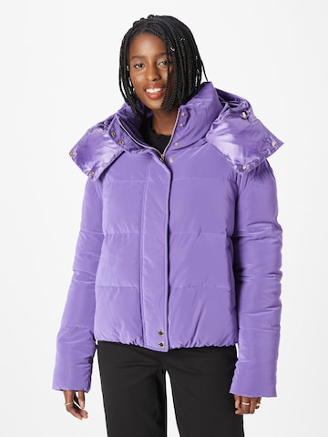 PATRIZIA PEPE Winter jacket in Purple: front