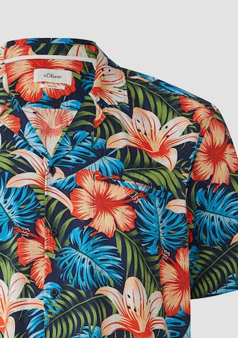 s.Oliver Comfort fit Overhemd in Gemengde kleuren