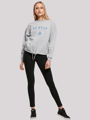 F4NT4STIC Sweatshirt 'Go Sylt' in Grey