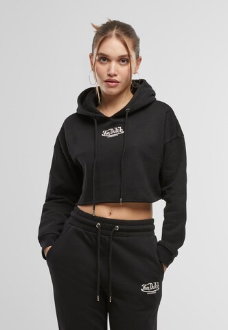 Von Dutch Originals Sweatshirt 'Munja' in Schwarz: Vorderseite