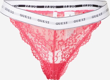 Slip 'BELLE' GUESS en rose : devant