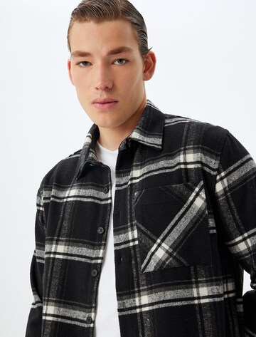 Koton Regular fit Overhemd in Zwart